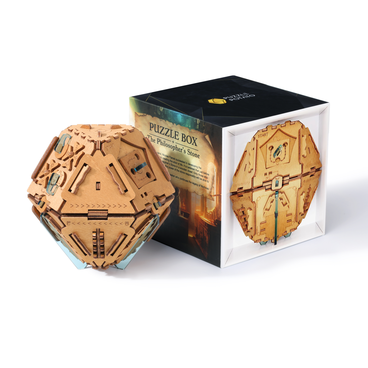 Puzzlebox - Philosopher's Stone (Acrylic Version)